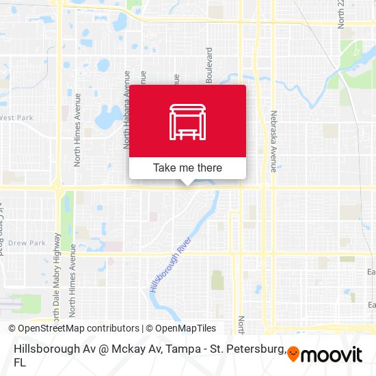 Hillsborough Av @ Mckay Av map