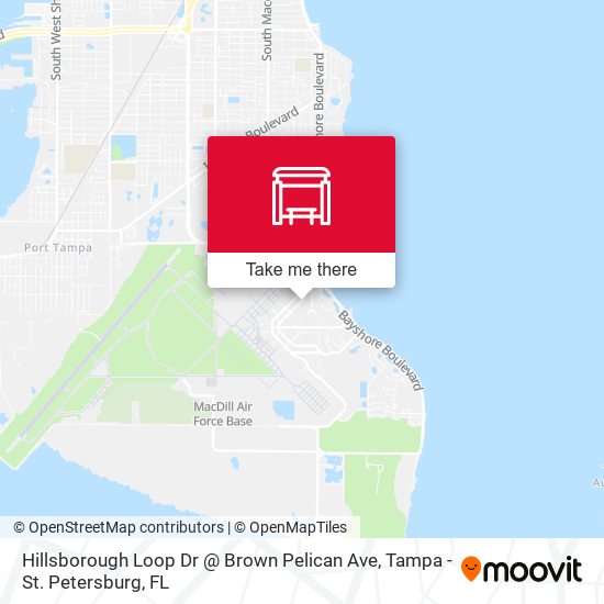 Hillsborough Loop Dr @ Brown Pelican Ave map