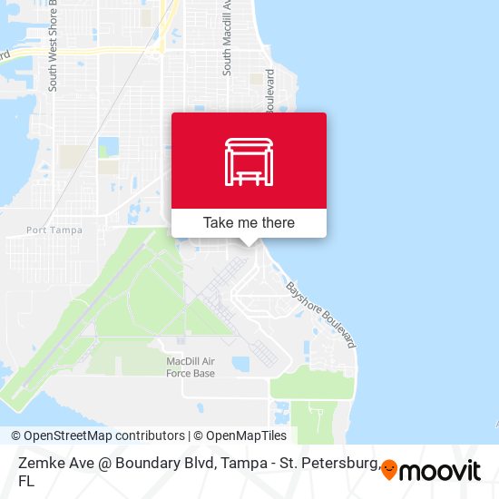 Zemke Ave @ Boundary Blvd map