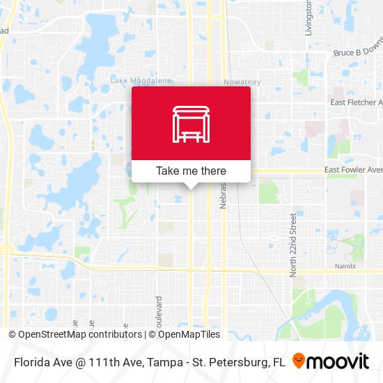 Mapa de Florida Ave @ 111th Ave