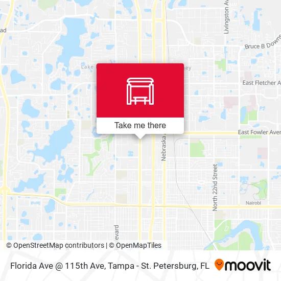 Florida Ave @ 115th Ave map