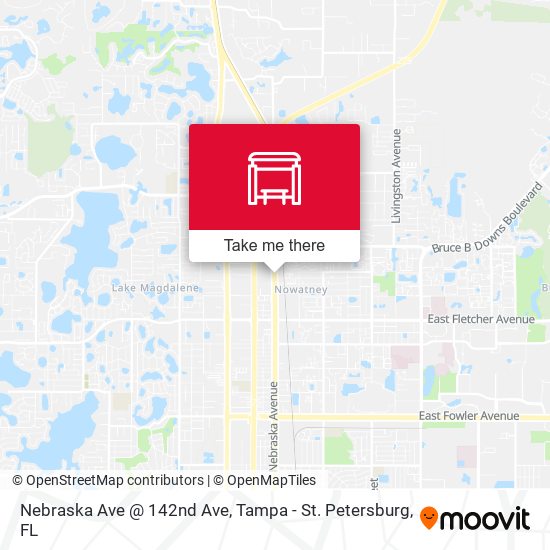 Nebraska Ave @ 142nd Ave map