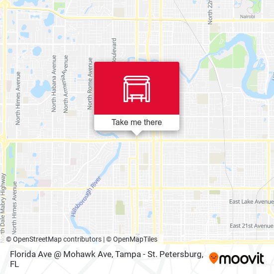 Mapa de Florida Ave @ Mohawk Ave