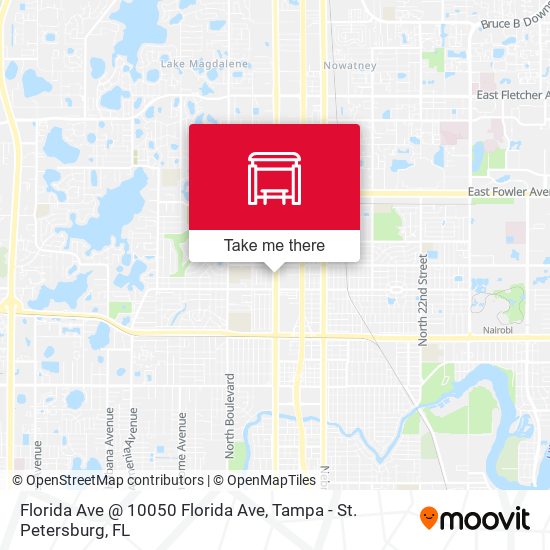 Mapa de Florida Ave @ 10050 Florida Ave