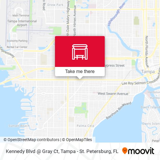 Kennedy Blvd @ Gray Ct map