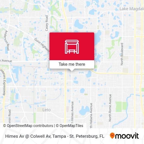 Himes Av @ Colwell Av map