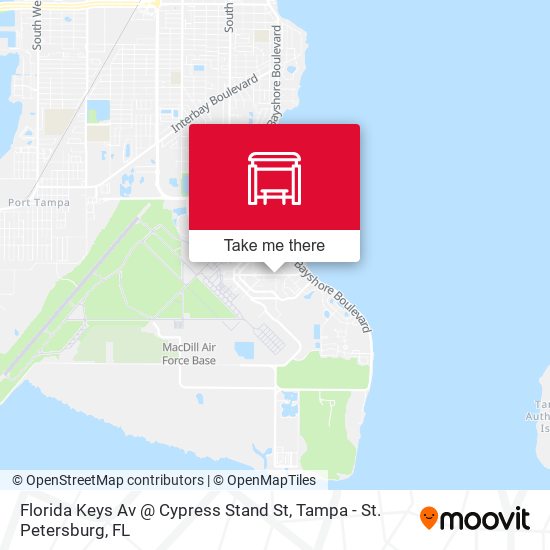 Florida Keys Av @ Cypress Stand St map