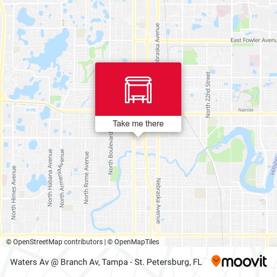Waters Av @ Branch Av map