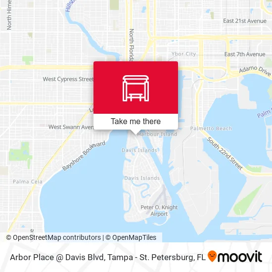 Mapa de Arbor Place @ Davis Blvd