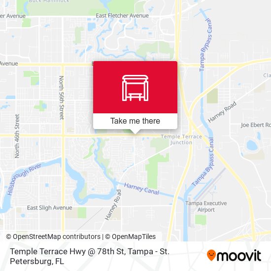 Temple Terrace Hwy @ 78th St map