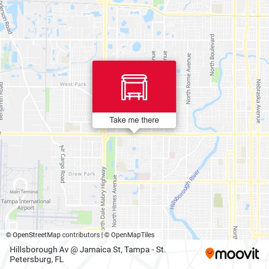 Mapa de Hillsborough Av @ Jamaica St