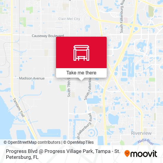Mapa de Progress Blvd @ Progress Village Park