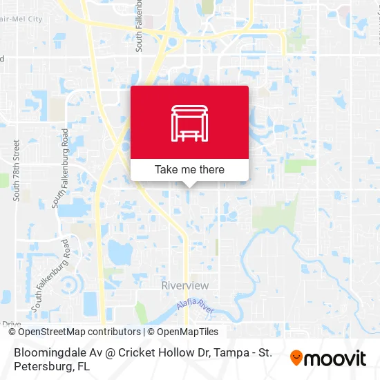 Bloomingdale Av @ Cricket Hollow Dr map