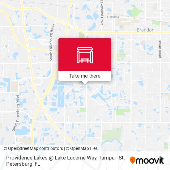 Mapa de Providence Lakes @ Lake Lucerne Way