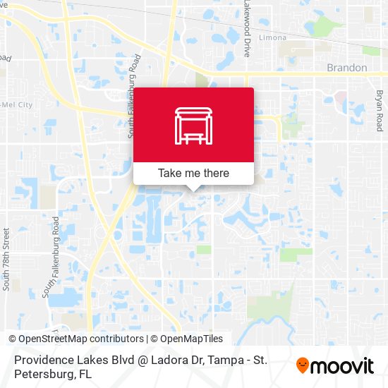 Providence Lakes Blvd @ Ladora Dr map