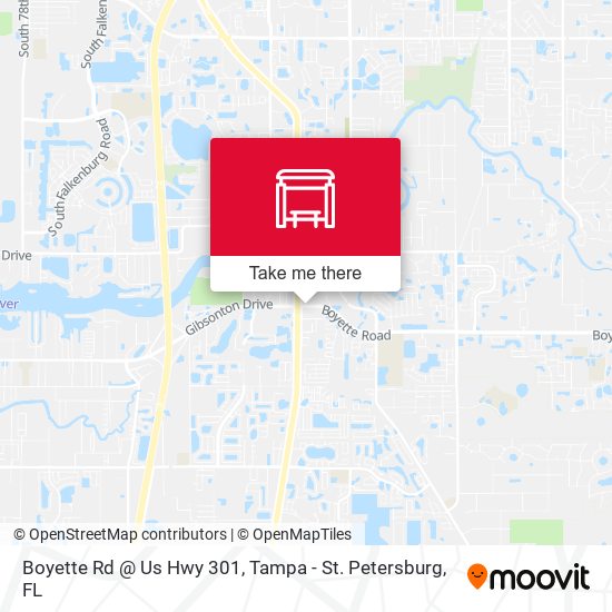 Mapa de Boyette Rd @ Us Hwy 301