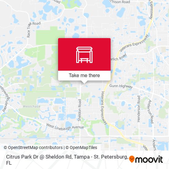 Citrus Park Dr @ Sheldon Rd map