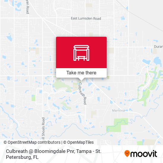 Culbreath @ Bloomingdale Pnr map