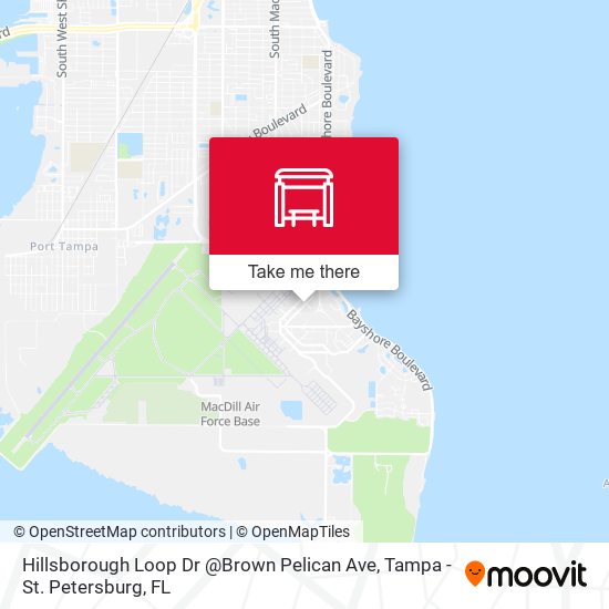 Mapa de Hillsborough Loop Dr @Brown Pelican Ave