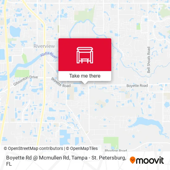 Boyette Rd @ Mcmullen Rd map