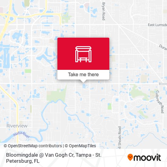 Bloomingdale @ Van Gogh Cr map