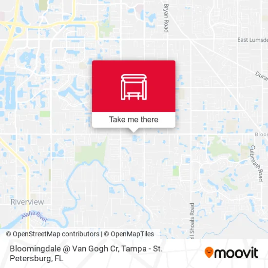 Bloomingdale @ Van Gogh Cr map