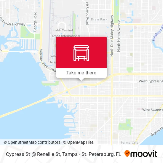 Cypress St @ Renellie St map