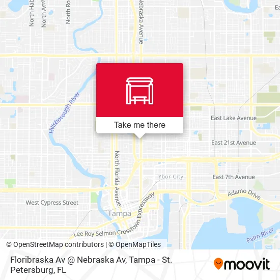 Floribraska Av @ Nebraska Av map