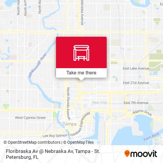 Mapa de Floribraska Av @ Nebraska Av