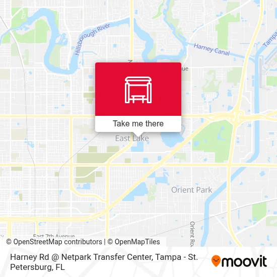 Harney Rd @ Netpark Transfer Center map
