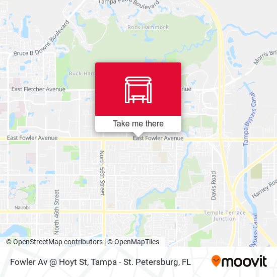 Mapa de Fowler Av @ Hoyt St