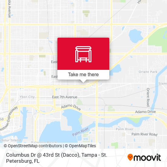 Columbus Dr @ 43rd St (Dacco) map