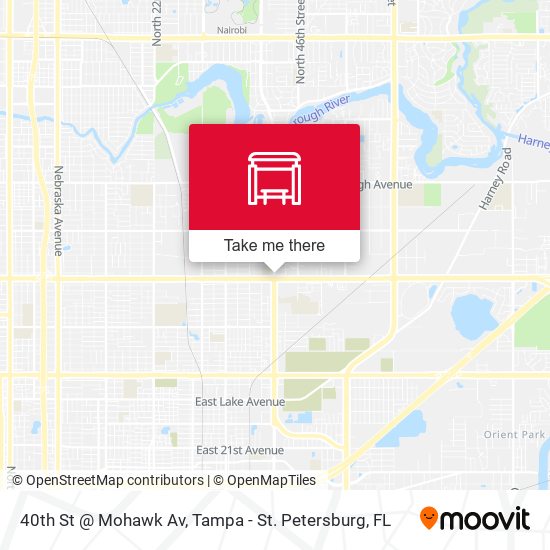 Mapa de 40th St @ Mohawk  Av