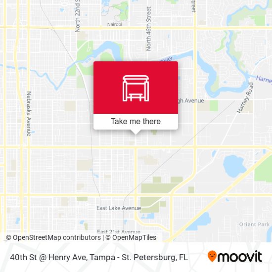 40th St @ Henry Ave map
