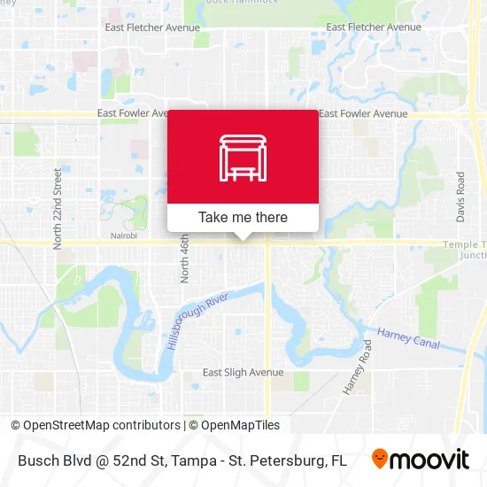 Mapa de Busch Blvd @ 52nd St