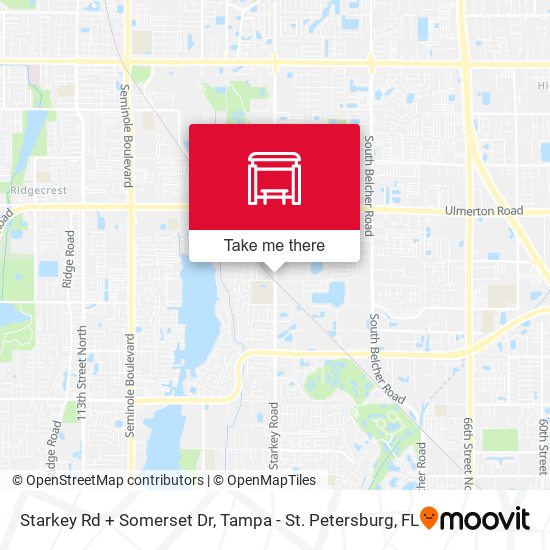 Mapa de Starkey Rd + Somerset Dr