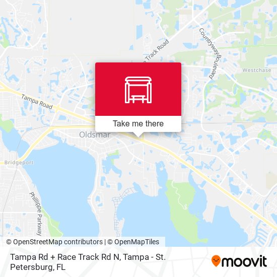 Mapa de Tampa Rd + Race Track Rd N