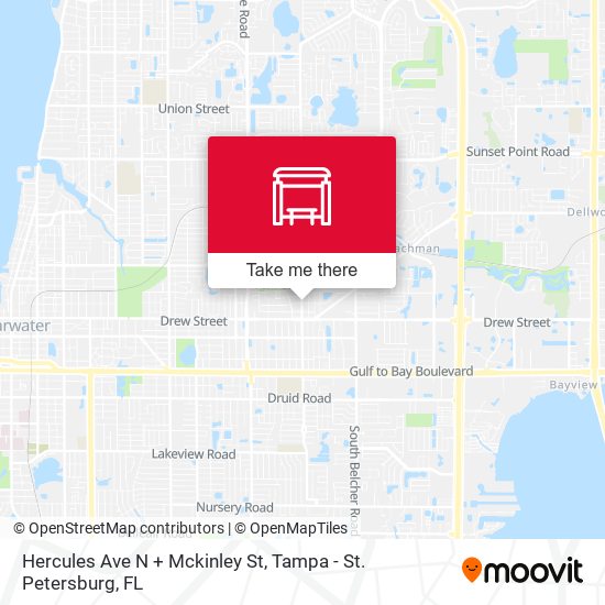 Hercules Ave N + Mckinley St map