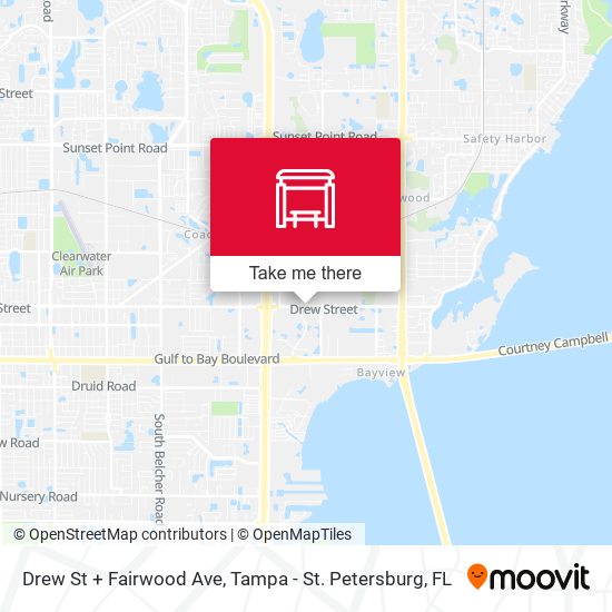 Mapa de Drew St + Fairwood Ave