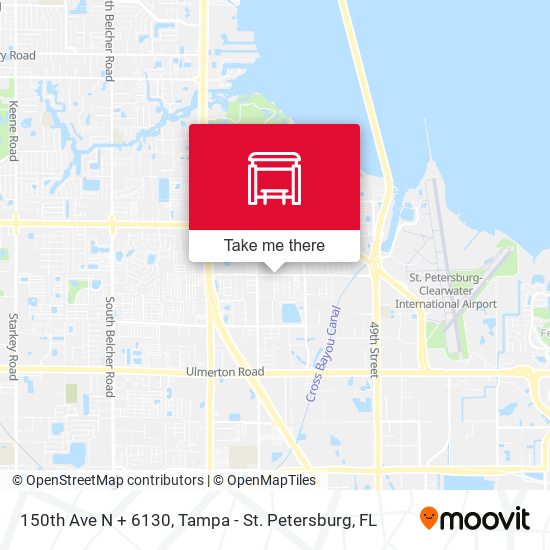 Mapa de 150th Ave N + 6130