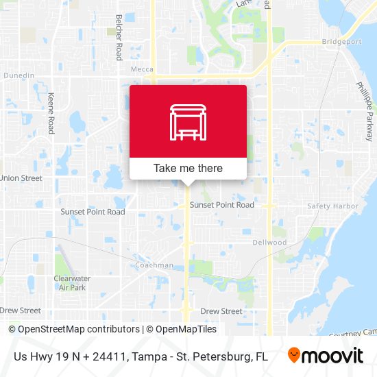 Us Hwy 19 N + 24411 map