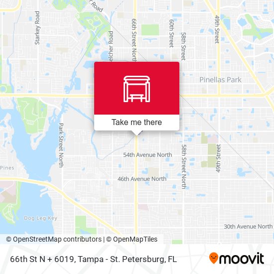 66th St N + 6019 map