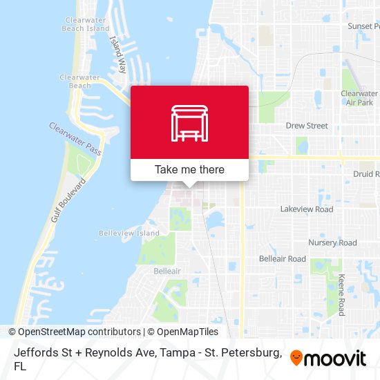 Jeffords St + Reynolds Ave map