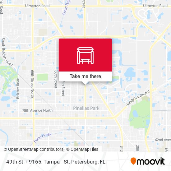 Mapa de 49th St + 9165