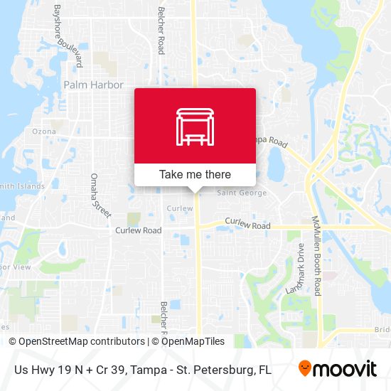 Mapa de Us Hwy 19 N + Cr 39