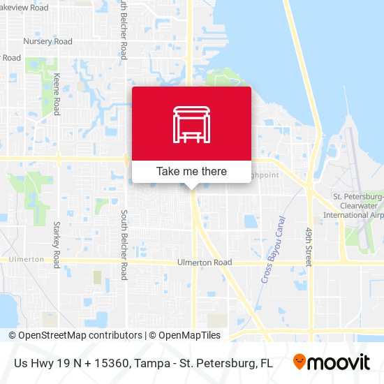 Us Hwy 19 N + 15360 map