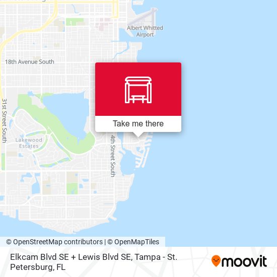Mapa de Elkcam Blvd SE + Lewis Blvd SE