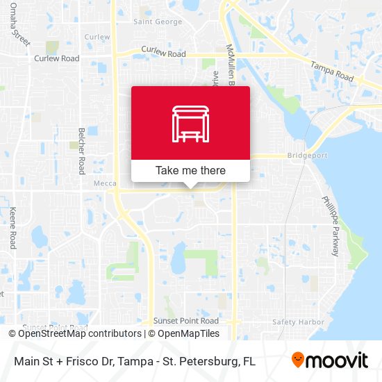 Main St + Frisco Dr map