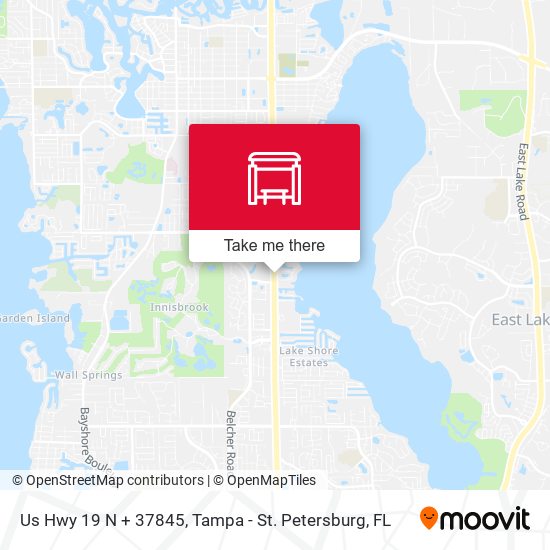 Us Hwy 19 N + 37845 map