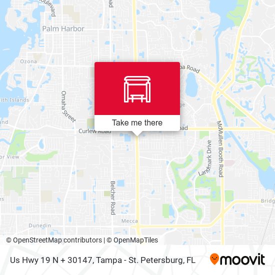 Us Hwy 19 N + 30147 map